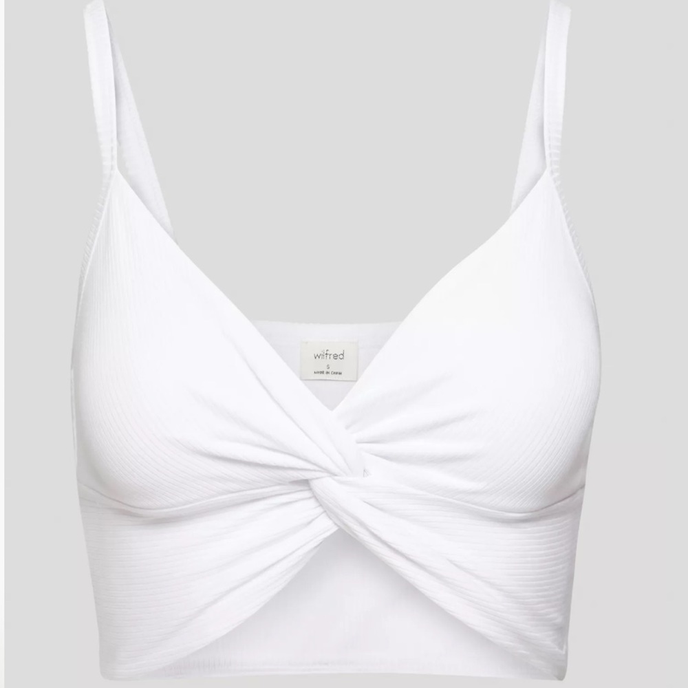 NWOT Aritzia Wilfred Bay Tank in White